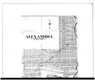 Alexandria West - Above, Madison County 1901